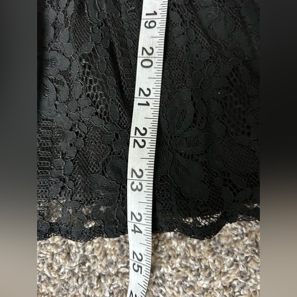 Andree by Unit Elegant Black Babydoll Lace Top NWT size medium - Picture 9 of 9